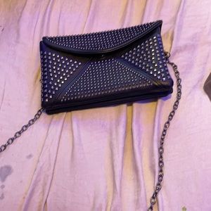 Mini spiked purse